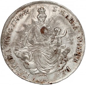 Austria, Józef II, Półtalar 1786-A, Wiedeń