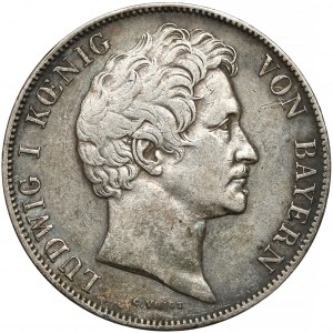 Germany, Bayern, 1 gulden 1845