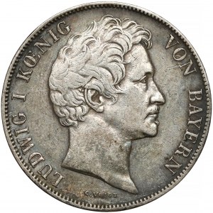 Niemcy, Bawaria, 1 gulden 1845