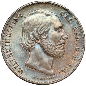 Niderlandy, 2 i 1/2 guldena 1858