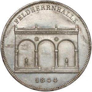 Germany, Bayern, 2 taler 1844 - Feldherrnhalle