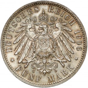 Niemcy, Badenia, 5 marek 1906 - zaślubinowe