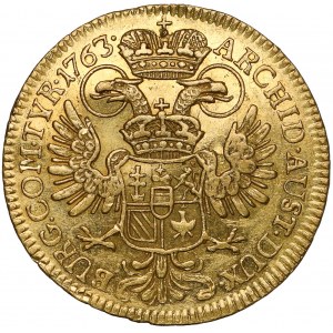 Austria, Maria Theresia, Ducat 1763, Vienna