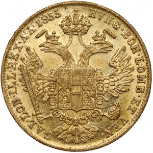 Austria, Franz Joseph I, Ducat 1855-A, Vienna