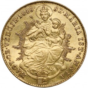 Hungary, Ferdinand I, Ducat 1848, Kremnitz