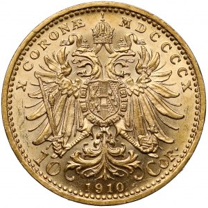 Austria, Franciszek Józef I, 10 koron 1910