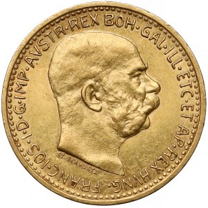 Austria, Franz Joseph I, 10 corona 1911