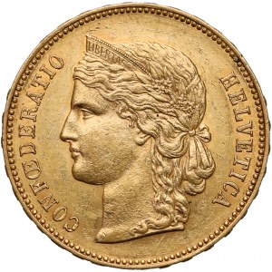 Szwajcaria, 20 franków 1891