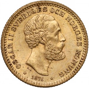 Sweden, Oscar II, 10 kronor 1876