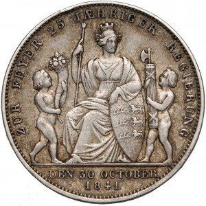 Germany, Würtemberg, Wilhelm I, Gulden 1841