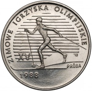 Próba NIKIEL 1.000 złotych 1987 Calgary 1988