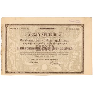 Polski Bank Przemysłowy, 25x 280 mkp 01.1921