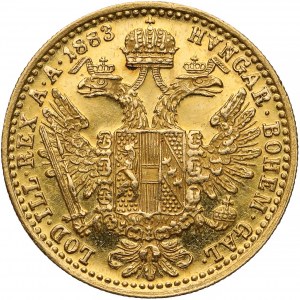 Austria, Franz Joseph I, Ducat 1883