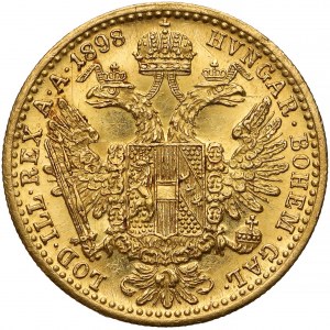 Austria, Franz Joseph I, Ducat 1898