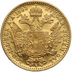 Austria, Franz Joseph I, Ducat 1893