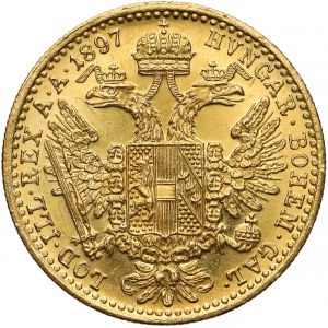 Austria, Franz Joseph I, Ducat 1897