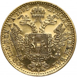 Austria, Franz Joseph I, Ducat 1892