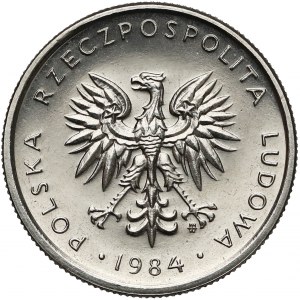 Próba NIKIEL 10 złotych 1984