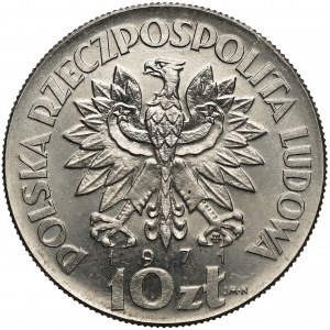 Próba NIKIEL 10 złotych 1971 FAO - Dziecko