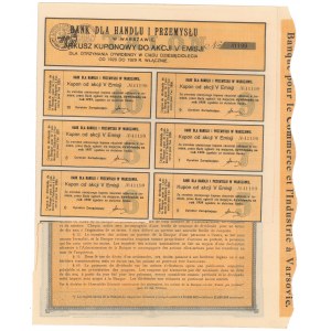 Bank dla Handlu i Przemysłu, Em.5, 540 mkp 1920