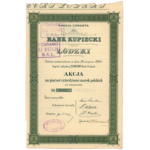 Bank Kupiecki Łódzki, Em.4, 540 mkp 1920