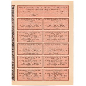 Polskie Zakłady Chemiczne Nitrat, Em.2, 10x 500 mkp 1921