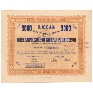 Wielkopolski Bank Rolniczy, Em.4, 5.000 mkp