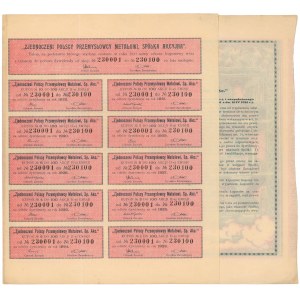 Zjednoczeni Polscy Przemysłowcy Metalowi, Em.2, 100x 1.000 mkp 1923