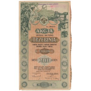 Fabryka Maszyn i Narzędzi Rolniczych... Trzebinia, 200 kr 1920