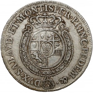 Italy, Duchy of Savoy, Carlo Emanuele III, 1/2 scudo 1757