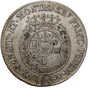 Italy, Duchy of Savoy, Carlo Emanuele III, 1/2 scudo 1764