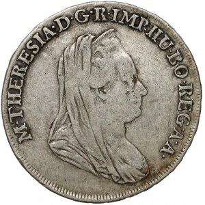 Włochy, Księstwo Mediolanu, Maria Teresa, 1/2 scudo 1778 LB