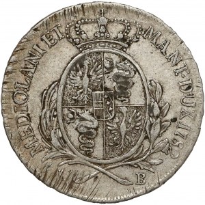 Italy, Duchy of Milan, Joseph II, 1/2 scudo 1782 LB