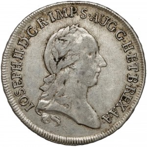 Włochy, Księstwo Mediolanu, Józef II, 1/2 scudo 1783 LB