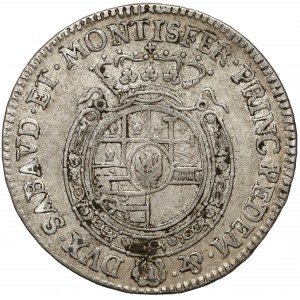 Włochy, Księstwo Sabaudii-Piemontu, Wiktor III, 1/4 scudo 1776