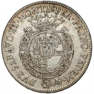 Włochy, Księstwo Sabaudii-Piemontu, Wiktor III, 1/4 scudo 1774