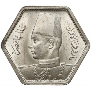 Egypt, Farouk, 2 qirsh AH1363 (1944)