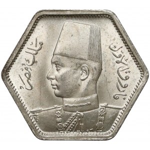 Egipt, Farouk, 2 qirsh AH1363 (1944)