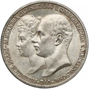 Niemcy, Meklenburgia-Szwerin, 2 marki 1904 - zaślubinowe