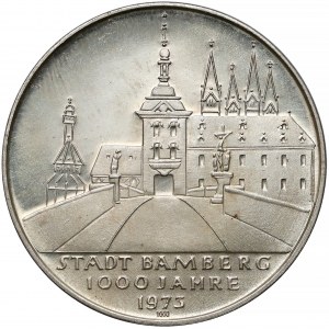 Deutschland, Silbermedaille 1973 - Stadt Bamberg 1000 Jahre