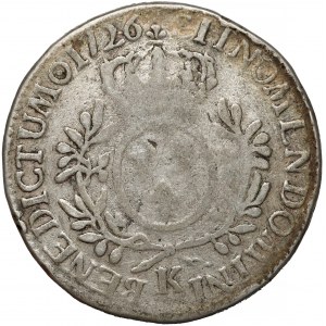 Francja, Ludwik XV, Écu 1726-K, Bordeaux