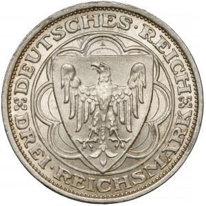 Germany, Weimar, 3 mark 1931 A - Magdeburg