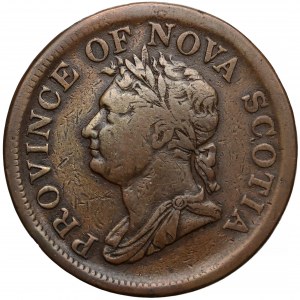 Canada, Nova Scotia, Token Penny 1832