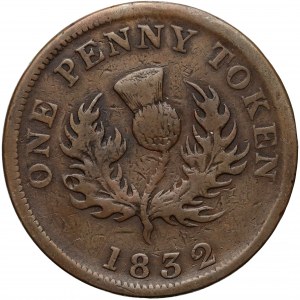 Kanada, Nowa Szkocja, Token Penny 1832