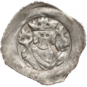 Österreich, Rudolf I (1273-91), Pfennig Wien - König mit Szepter und Reichsapfel