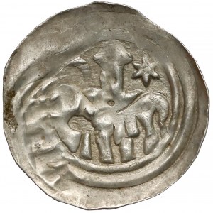 Österreich, Istrien (Andechs-Meranier), Agnes (1243-1248), Pfennig - Elefant