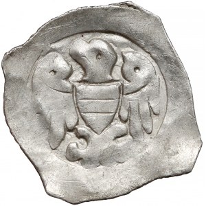 Österreich, Rudolf I (1273-91), Pfennig Wien - Adler mit Schild
