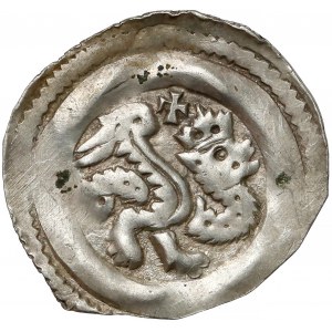 Österreich, Albrecht I (1282-1308), Pfennig Graz - Gekrönter Drache