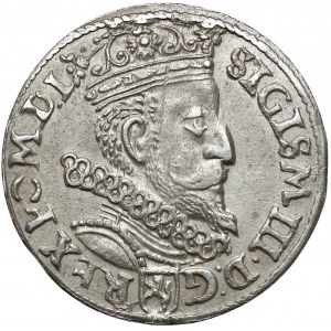 Zygmunt III Waza, Trojak Kraków 1602 - 160Z - b.rzadki