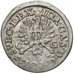 Jan II Kazimierz, Dwugrosz Bydgoszcz 1651 CG - IOA